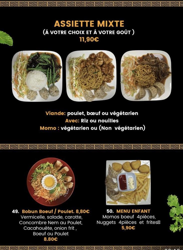 Spécialités Tibétaines faits maison - Menu Image 4