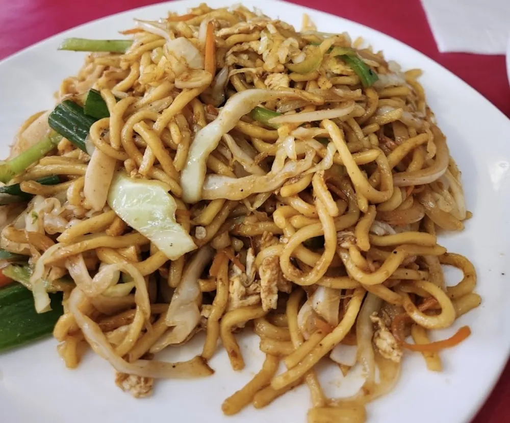 Nouilles Sautées Au Legumes